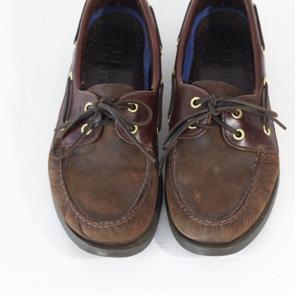 Sperry Authentic Original Boat Shoe Mens Brown - Picture 4 of 8